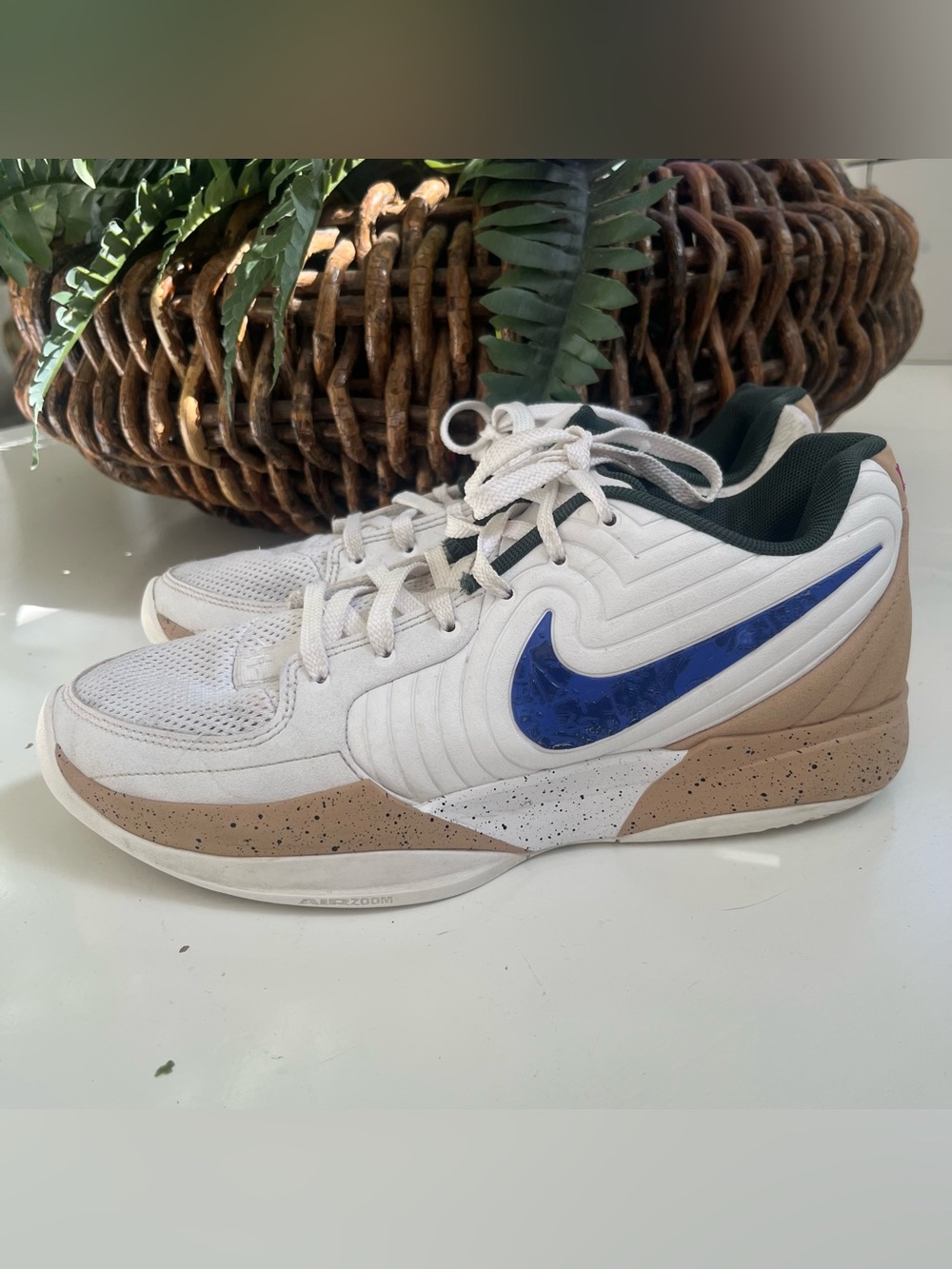 Nike Ja 2 12 AM IN THE WOODS Air Zoom Sz 10.5 FD7328-101 2024